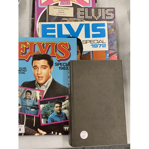 224 - EIGHT ELVIS PRESLEY BOOKS