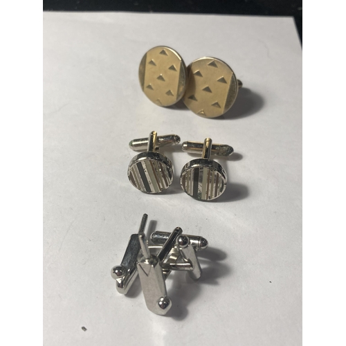 692 - TWELVE PAIRS OF VINTAGE CUFF LINKS