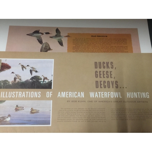 985 - THREE REMINGTON'S PORTFOLIOS OF PRINTS- DOGS AND BIRDS