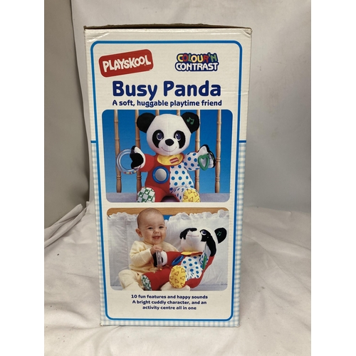 405 - A PLAYSKOOL BUSY PANDA COLOUR N CONTRAST