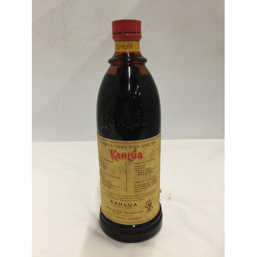 586 - A KAHLUA COFFEE LIQUEUR