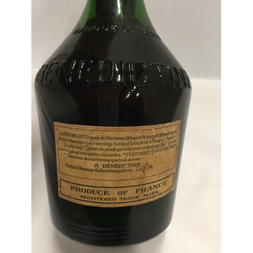 598 - A 73 PROOF DOM BENEDICTINE LIQUEUR