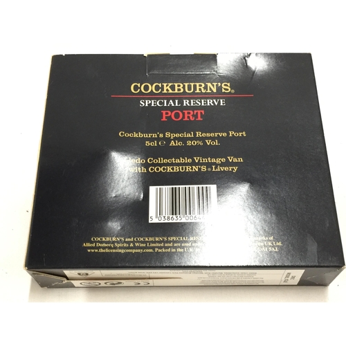 614 - A BOXED COCKBURN'S AND LLEDO PORT AND VAN LIMITED EDITION GIFT SET