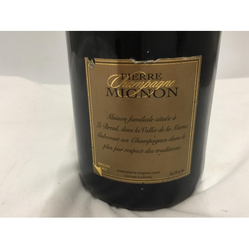 617 - A 75CL BOTTLE - PIERRE MIGNON GRANDE RESERVE BRUT CHAMPAGNE