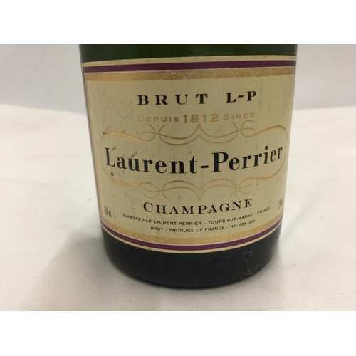 619 - A 75CL BOTTLE - LAURENT PERRIRER BRUT L-P CHAMPAGNE