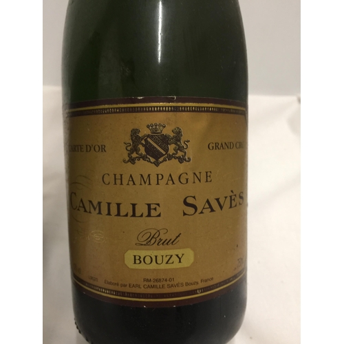 626 - TWO BOTTLES - 75CL CAMILLE SAVE'S CHAMPAGNE AND SEPPELT PREMIER CUVEE BRUT