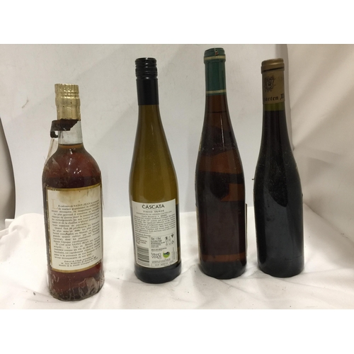 641 - FOUR MIXED BOTTLES - CASCATA 2020 VINHO VERDE, MUSCAT ETC