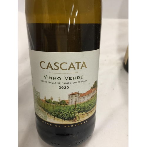 641 - FOUR MIXED BOTTLES - CASCATA 2020 VINHO VERDE, MUSCAT ETC