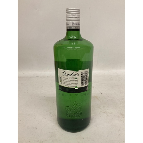 648 - A 1L BOTTLE - GORDON'S THE ORIGINAL LONDON GIN