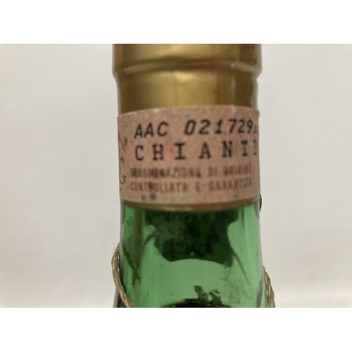 657 - A 1986 BOTTLE - CHIANTI DRY RED WINE