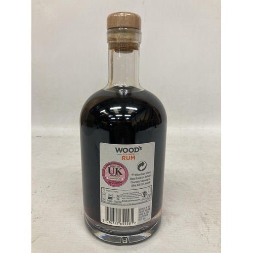 677 - A 70CL BOTTLE - WOOD'S OLD NAVY RUM, 57%