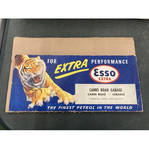 142 - AN ESSO EXTRA CAR GARAGE SIGN