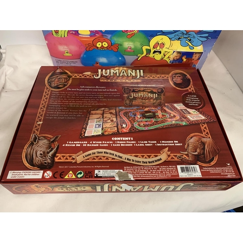 413 - A JUMANJI GAME TOGETHER WITH A FURTHER GAME WHACK ATTACK