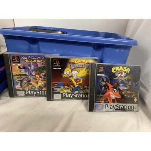 428 - A QUANTITY OF PLAYSTATION ONE AND 2 GAMES TO INCLUDE CRASH BASH, TOY STORY RACERS, CRASH BANDICOOT 2... 