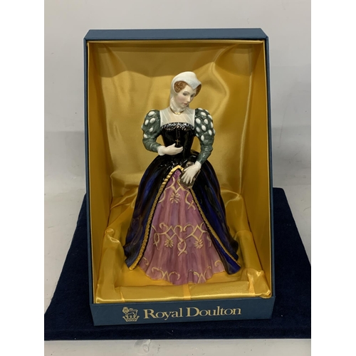 983 - A LIMITED EDITION NO 236/5000 BOXED ROYAL DOULTON FIGURE QUEENS OF THE REALMS MARY QUEEN OF SCOTS HN... 