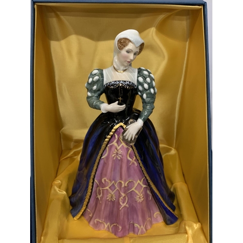 983 - A LIMITED EDITION NO 236/5000 BOXED ROYAL DOULTON FIGURE QUEENS OF THE REALMS MARY QUEEN OF SCOTS HN... 