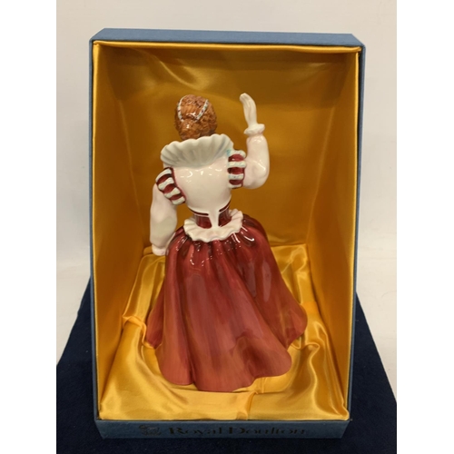 984 - A LIMITED EDITION NO 2176/5000 BOXED ROYAL DOULTON FIGURE QUEENS OF THE REALMS QUEEN ELIZABETH I HN ... 