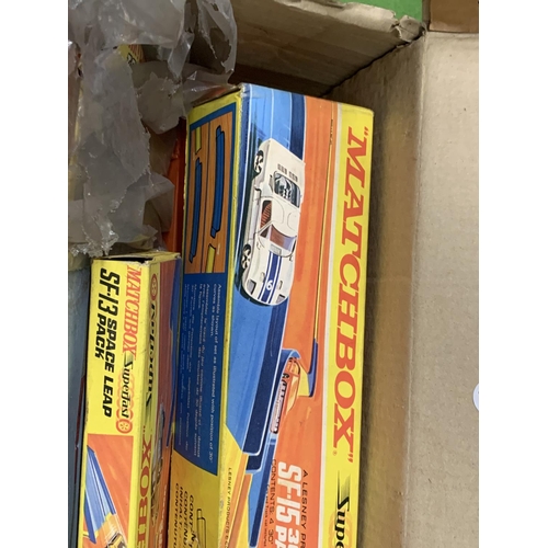 1127 - A QUANTITY OF MATCHBOX SUPERFAST TRACK PLUS A MATCHBOX PACEMAKER