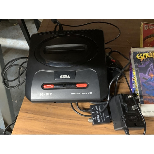 1155 - A VINTAGE SEGA 16-BIT MEGA DRIVE II