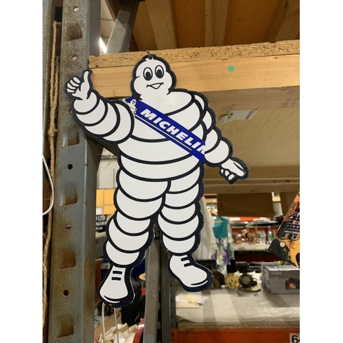 1190 - A MICHELIN MAN SIGN