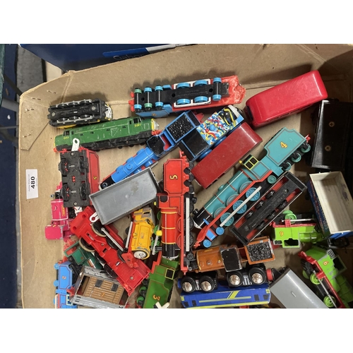 480 - A LARGE COLLECTION OF THOMAS AND HIS FRIENDS TANKENGINE TRAINS