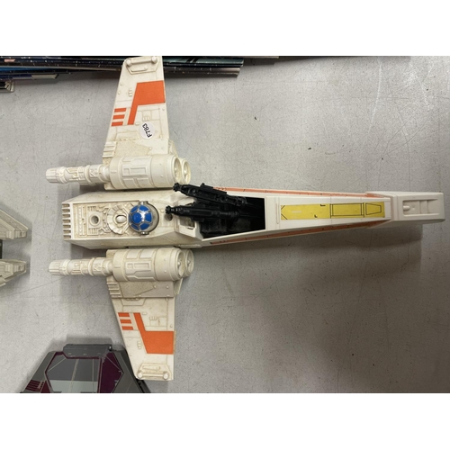 491 - A VINTAGE STAR WARS X-WING STARFIGHTER