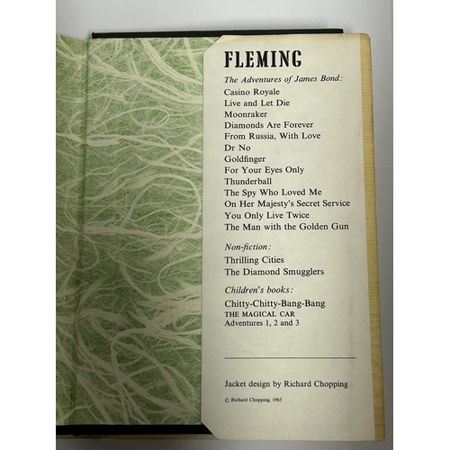 70 - A 1965 IAN FLEMING FIRST EDITION, THE MAN WITH THE GOLDEN GUN, JAMES BOND HARDBACK BOOK COMPLETE WIT... 