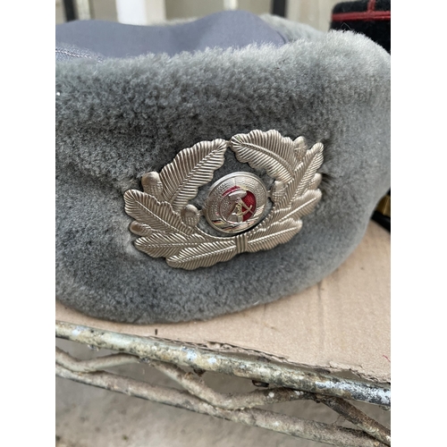 1555 - TWO MILITARY HATS