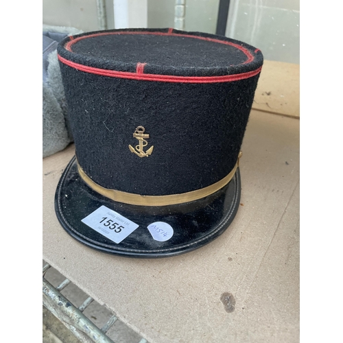 1555 - TWO MILITARY HATS