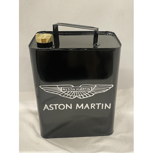 82 - A BLACK ASTON MARTIN PETROL CAN