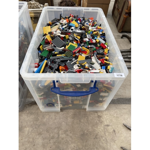 1778 - AN EXTREMELY LARGE QUANTITY OF ASSORTED LEGO