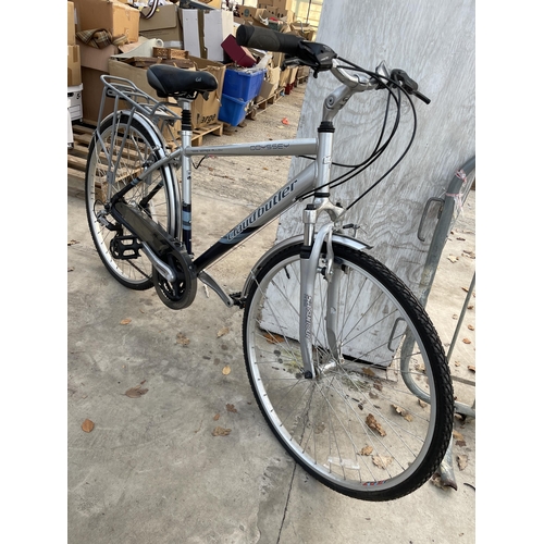 1962 - A CLAUD BUTLER ODYSSEY GENTS BIKE WITH FRONT SUSPENSION AND 21 SPEED SHIMANO GEAR SYSTEM