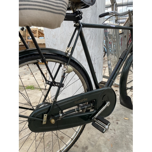 1964 - A VINTAGE GENTS RALEIGH BIKE WITH BROOKS SADDLE