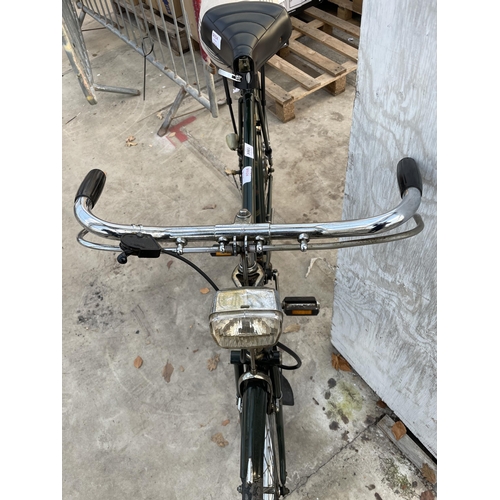 1964 - A VINTAGE GENTS RALEIGH BIKE WITH BROOKS SADDLE