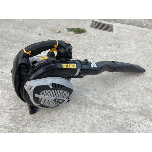 2061 - A TITAN PETROL LEAF BLOWER