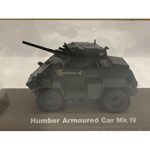 1173 - FIVE ATLAS EDITIONS BRITISH MILITARY VEHICLES