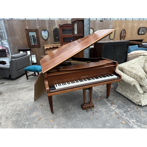 2503A - A MAHOGANY CHALLEN OF LONDON BABY GRAND PIANO