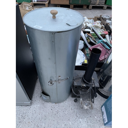 2432 - A MEAT SMOKER UNIT