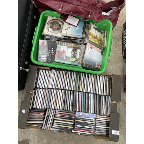 2144 - AN EXTREMELY LARGE COLLECTION OF CDS