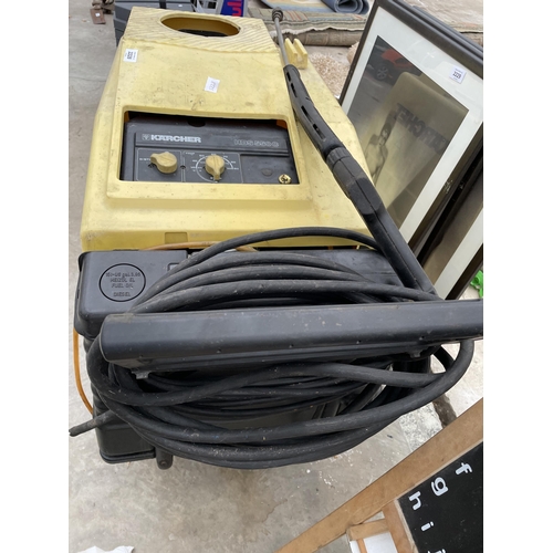 2228 - A KARCHER HDS550C STEAM CLEANER