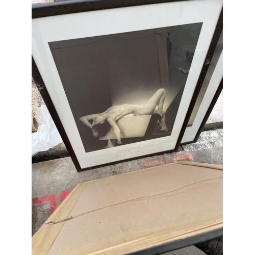 2229 - THREE VARIOUS FRAMED PRINTS