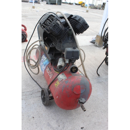 100 - MAIM AIR COMPRESSOR BELIEVED WORKING  NO VAT