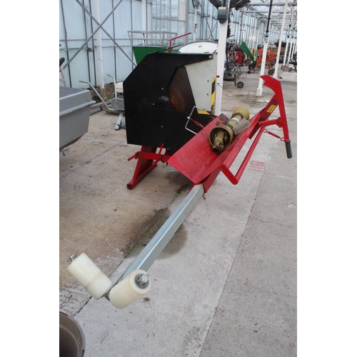 114 - JAPPA SAW BENCH AND LOG SPLITTER  NO VAT