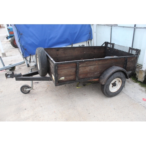 117 - CAR TRAILER  NO VAT