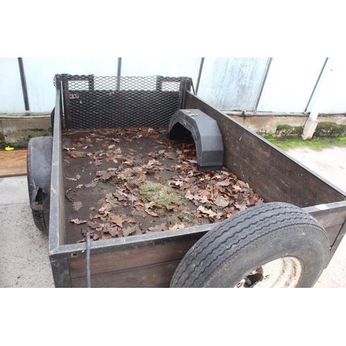 117 - CAR TRAILER  NO VAT