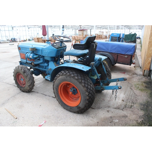 119 - YANMAR 186D MINI TRACTOR - NO VAT