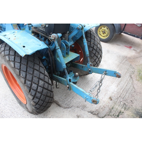 119 - YANMAR 186D MINI TRACTOR - NO VAT