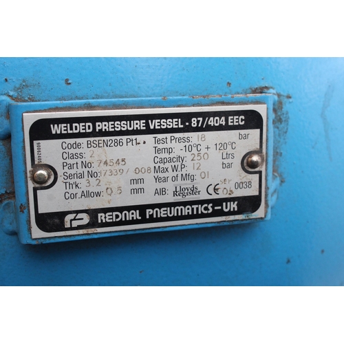 122 - A COMPAIR VO5 COMPRESSOR 3 PHASE 350   NO VAT