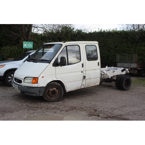 191 - TRANSIT 2.5 TURBO DIESEL BOX VAN T458 RAX  NO WARRANTIES ARE GIVEN OR IMPLIED NO VAT