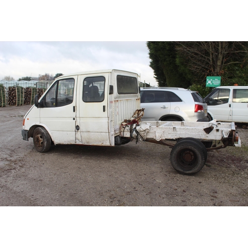 191 - TRANSIT 2.5 TURBO DIESEL BOX VAN T458 RAX  NO WARRANTIES ARE GIVEN OR IMPLIED NO VAT